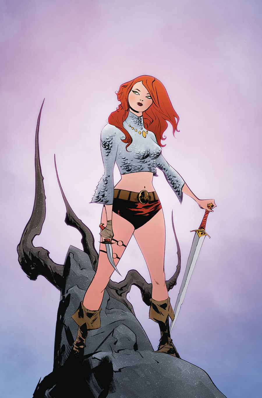 Immortal Red Sonja #1 Cover Y Incentive Jae Lee Virgin Cover