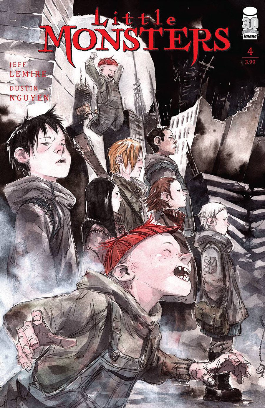 Little Monsters #4 Cover A Regular Dustin Nguyen Cover