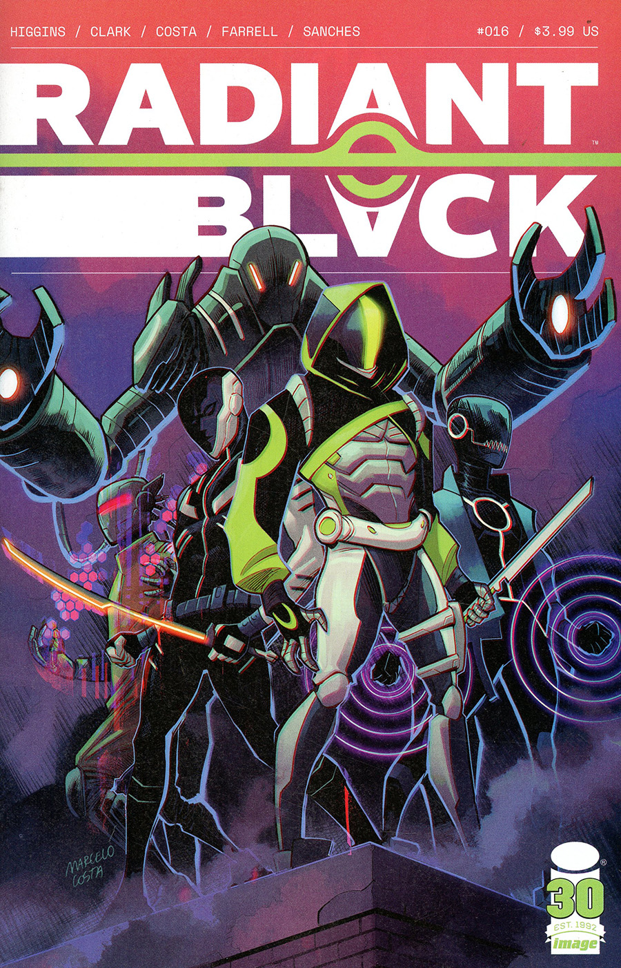 Radiant Black #16 Cover A Regular Marcelo Costa Cover