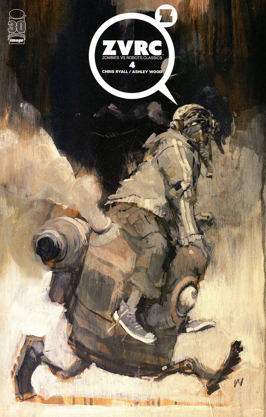 ZVRC Zombies vs Robots Classics #4 Cover A Regular Ashley Wood Cover