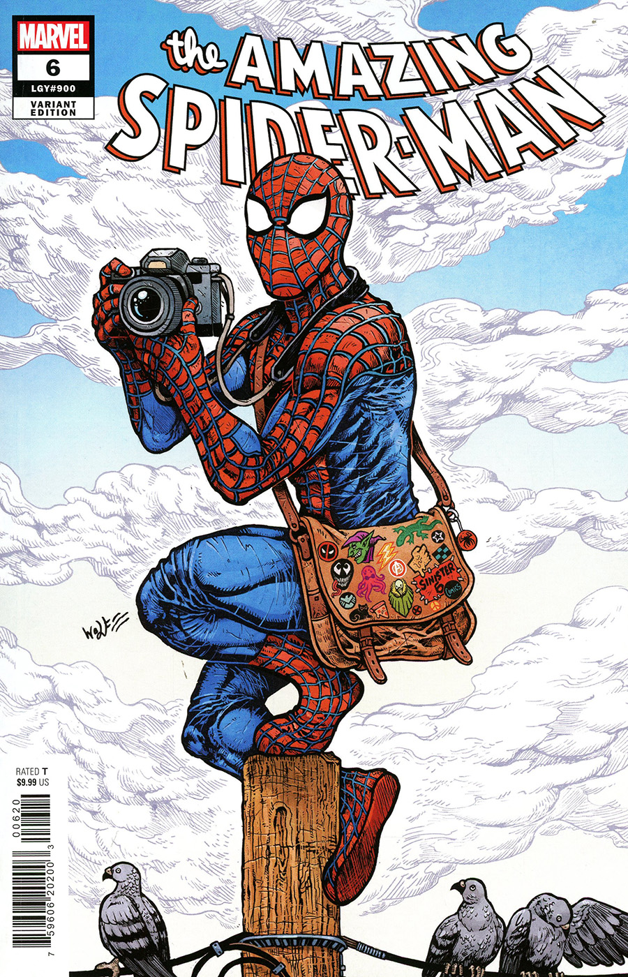 Amazing Spider-Man Vol 6 #6 Cover K Variant Maria Wolf Cover (#900)