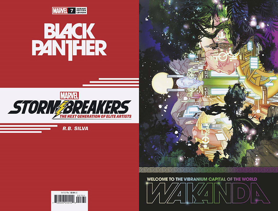 Black Panther Vol 8 #7 Cover C Variant RB Silva Stormbreakers Cover (Limit 1 Per Customer)