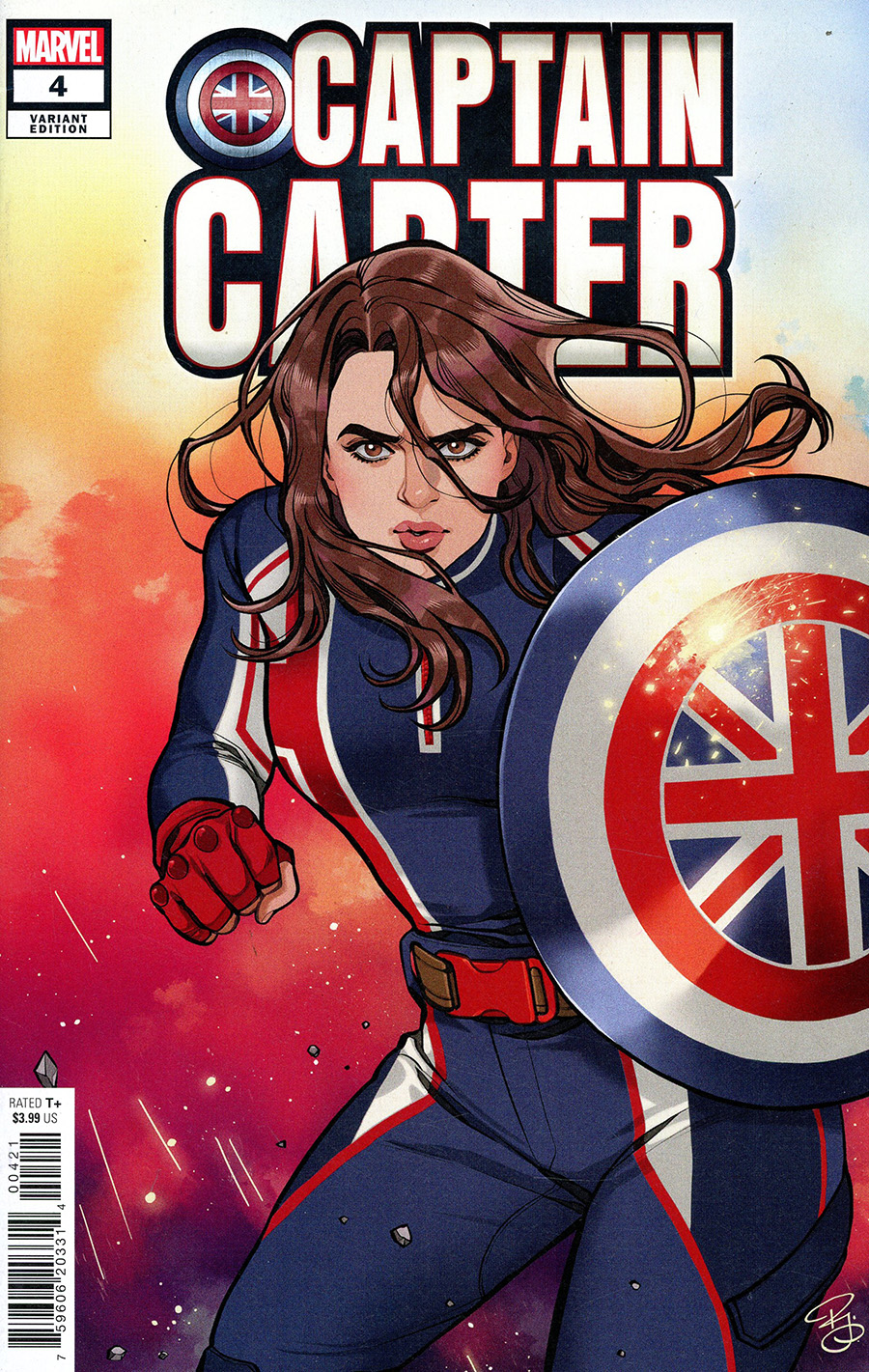 Captain Carter #4 Cover B Variant Romy Jones Cover