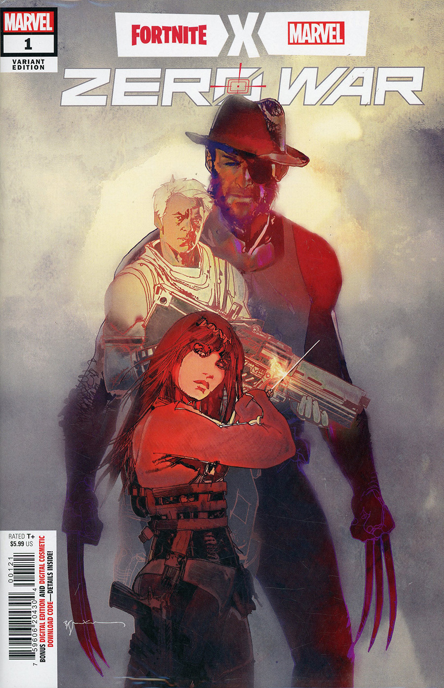 Fortnite x Marvel Zero War #1 Cover B Variant Bill Sienkiewicz Cover (Limit 1 Per Customer)