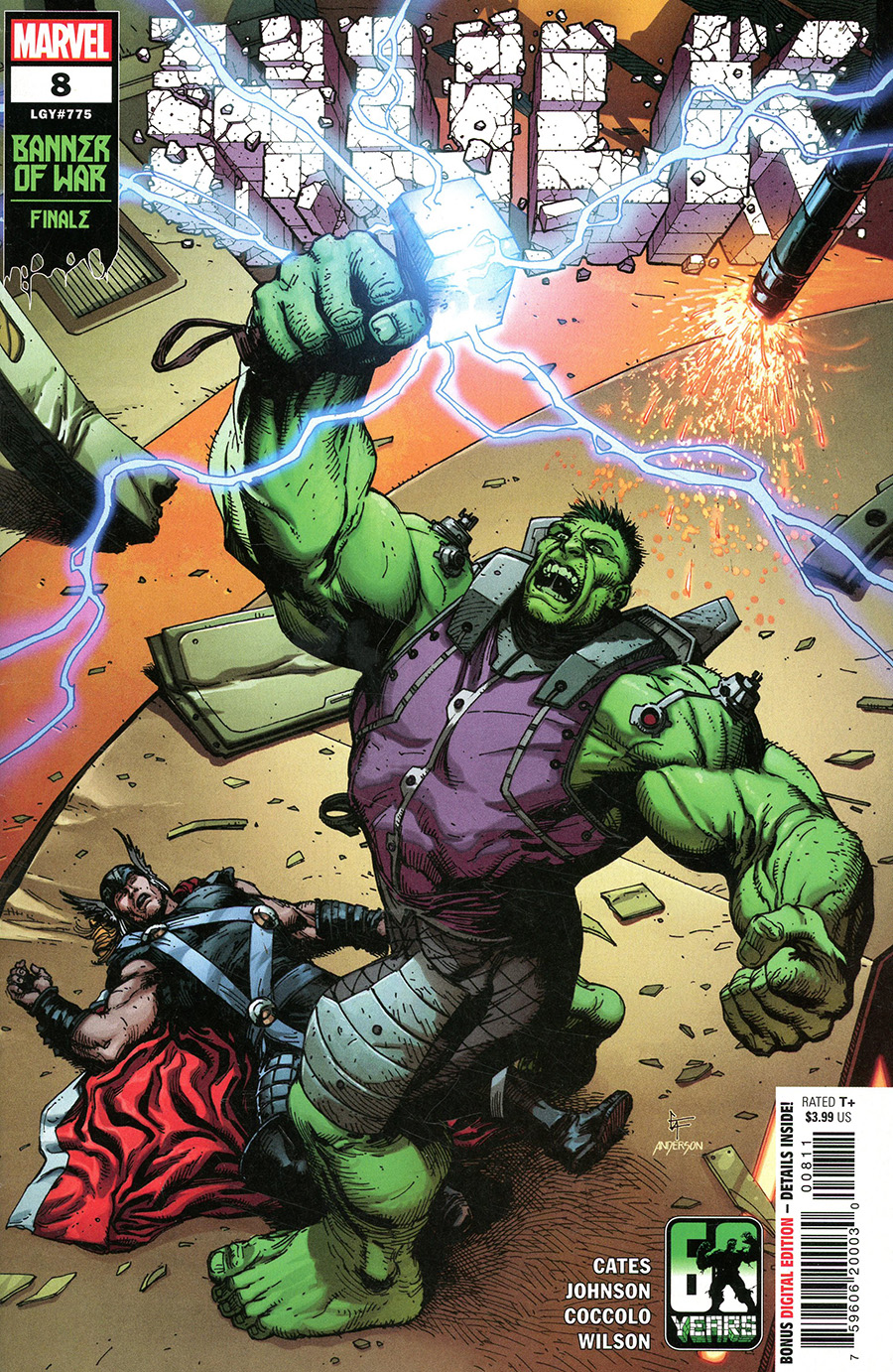 Hulk Vol 5 #8 Cover A Regular Gary Frank Cover (Banner Of War Part 5)
