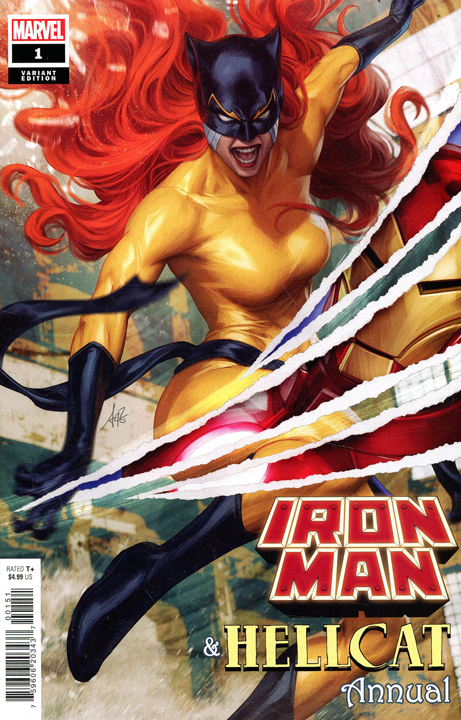 Iron Man Hellcat Annual #1 Cover E Variant Stanley Artgerm Lau Cover
