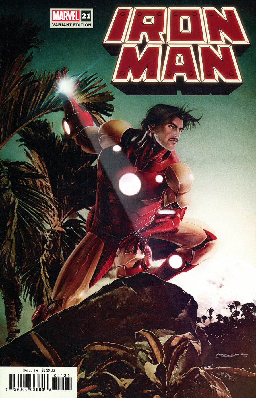 Iron Man Vol 6 #21 Cover C Variant Angel Unzueta Cover