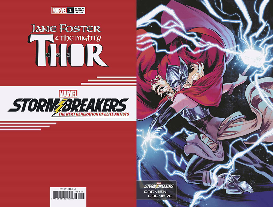 Jane Foster And The Mighty Thor #1 Cover C Variant Carmen Carnero Stormbreakers Cover