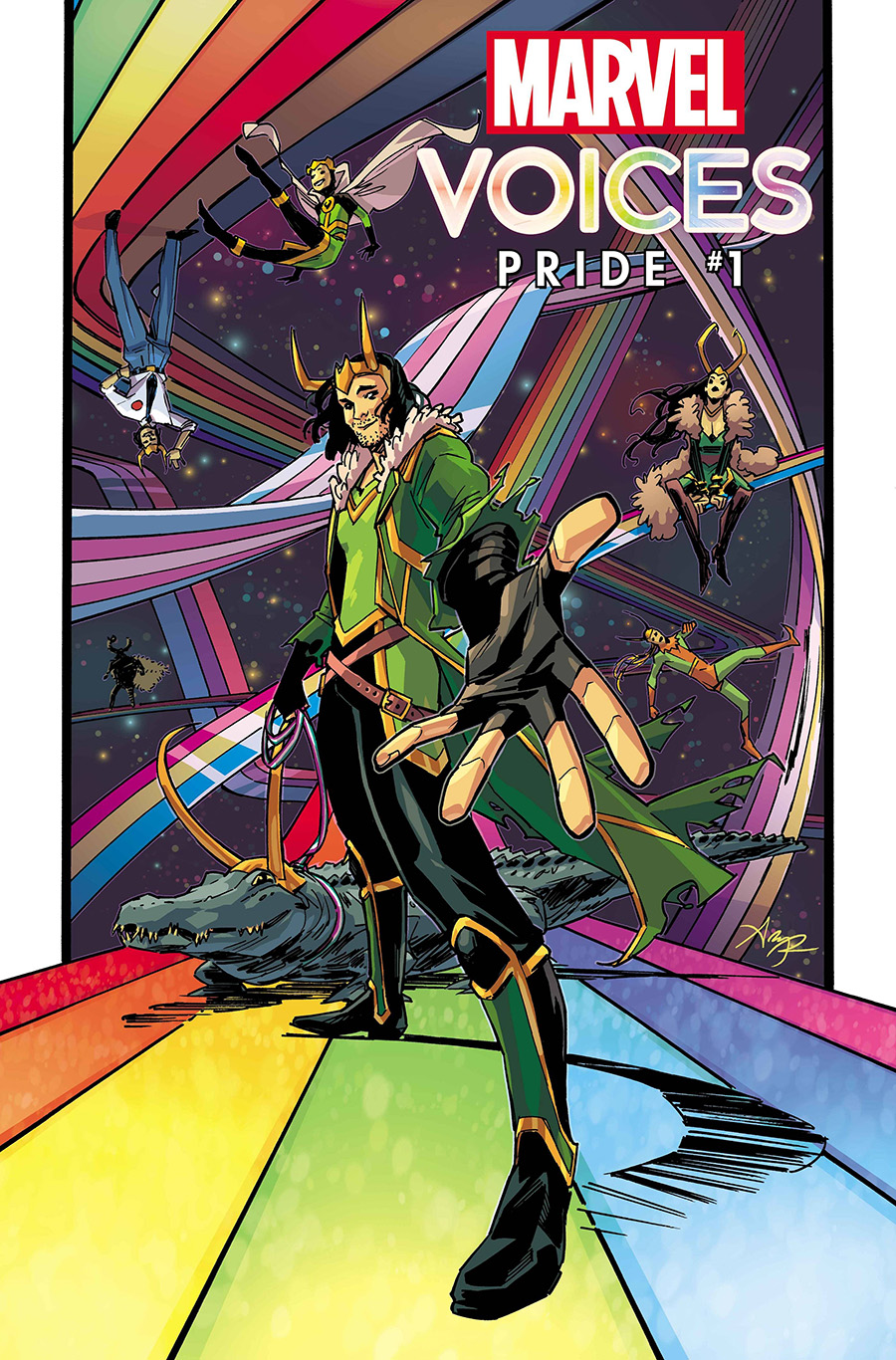 Marvels Voices Pride (2022) #1 (One Shot) Cover B Variant Amy Reeder Cover