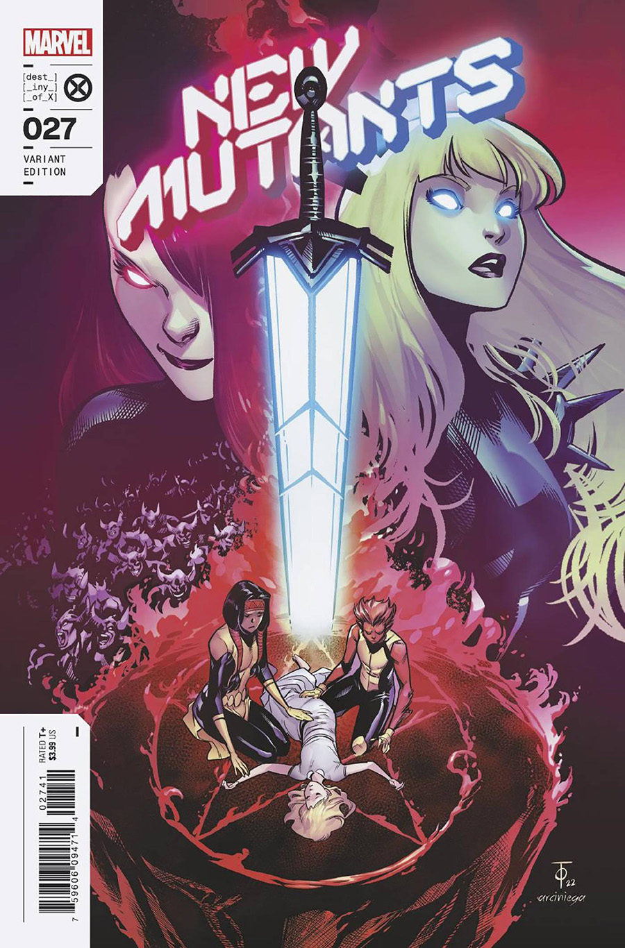 New Mutants Vol 4 #27 Cover D Variant Marcus To Cover