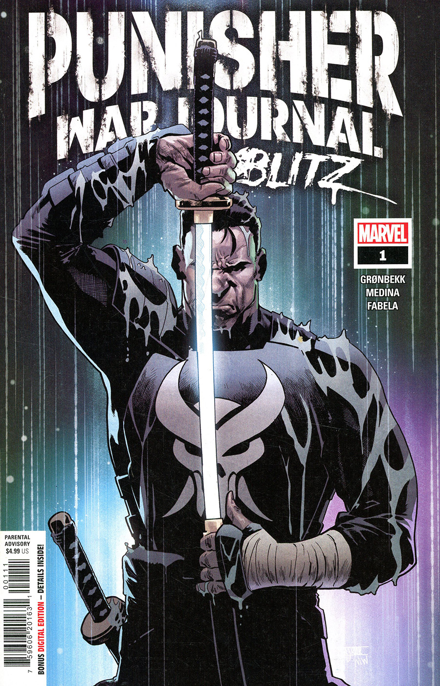 Punisher War Journal Blitz #1 (One Shot) Cover A Regular Mahmud Asrar Cover