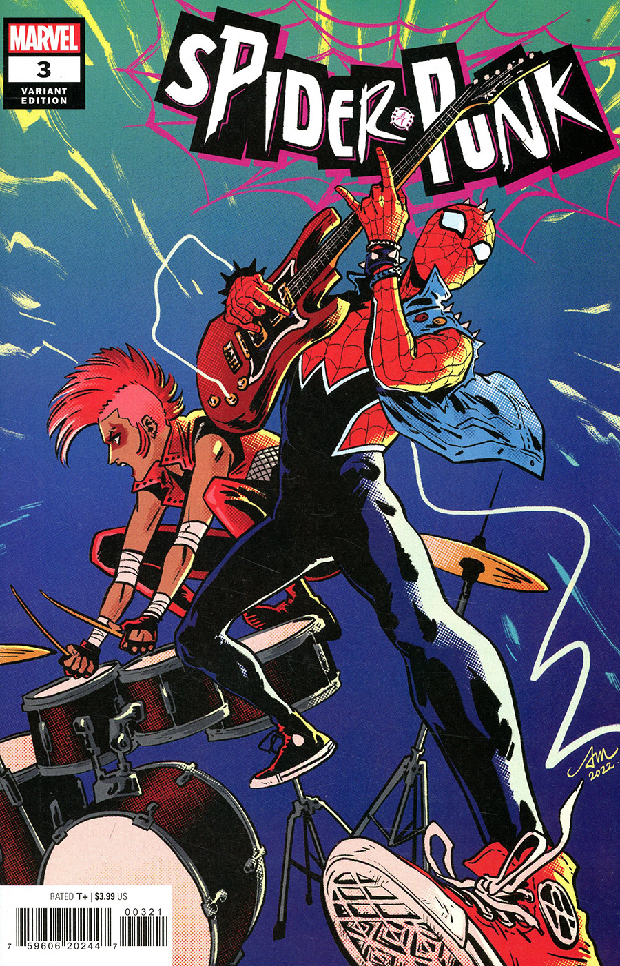 Spider-Punk #3 Cover B Variant Audrey Mok Cover
