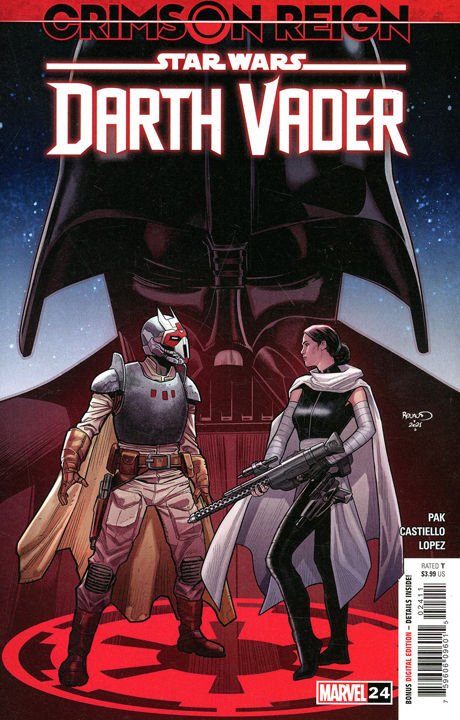 Star Wars Darth Vader #24 Cover A Regular Paul Renaud Cover
