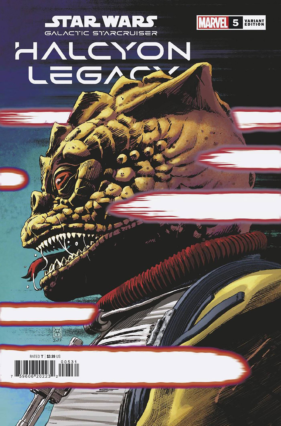 Star Wars Halcyon Legacy #5 Cover C Variant Valerio Giangiordano Cover