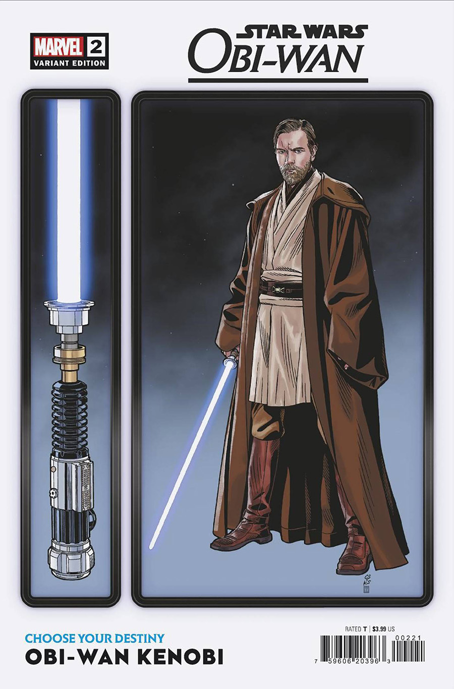 Star Wars Obi-Wan #2 Cover B Variant Chris Sprouse Choose Your Destiny Cover (Limit 1 Per Customer)