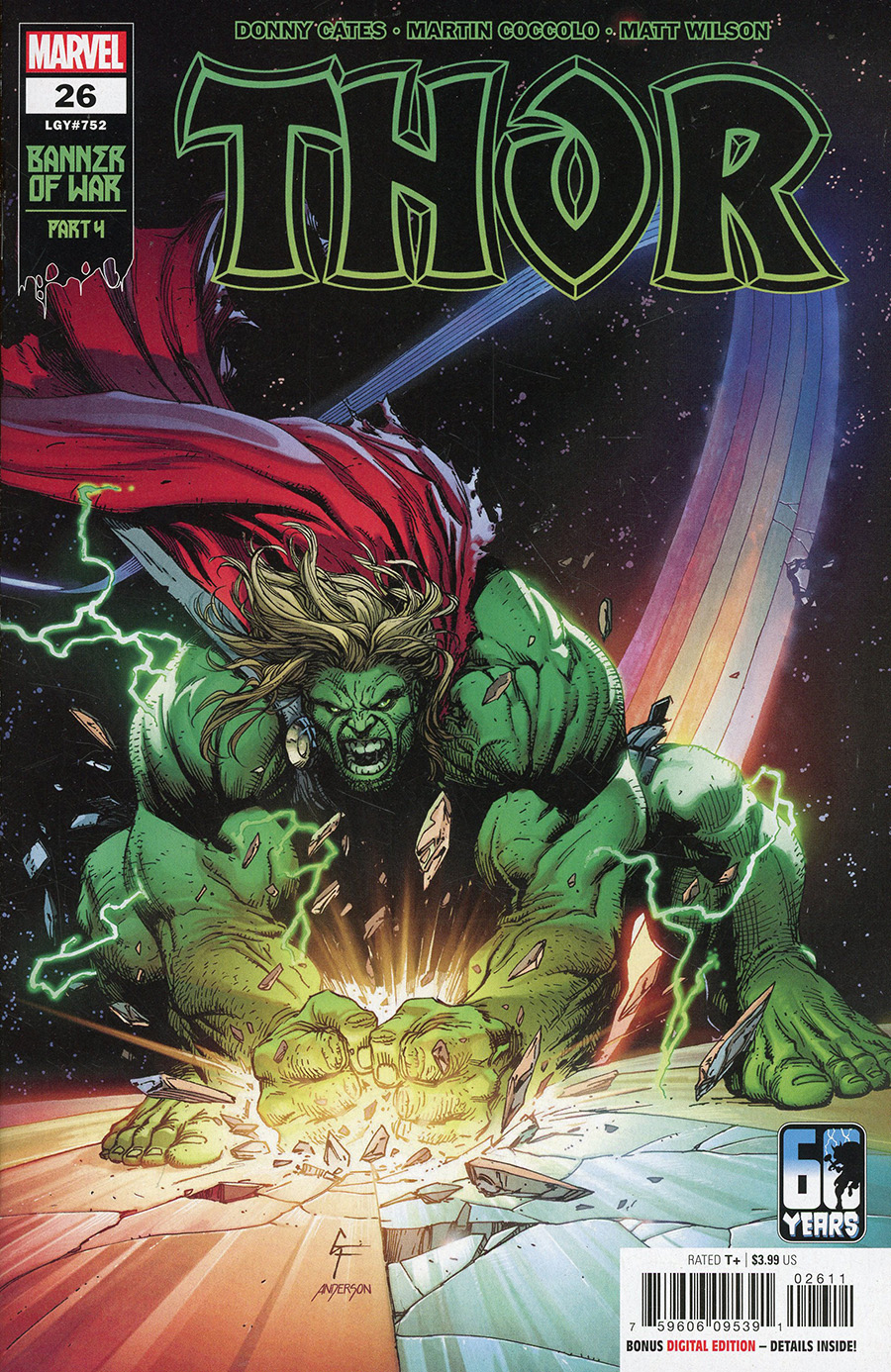 Thor Vol 6 #26 Cover A Regular Gary Frank Cover (Banner Of War Part 4)