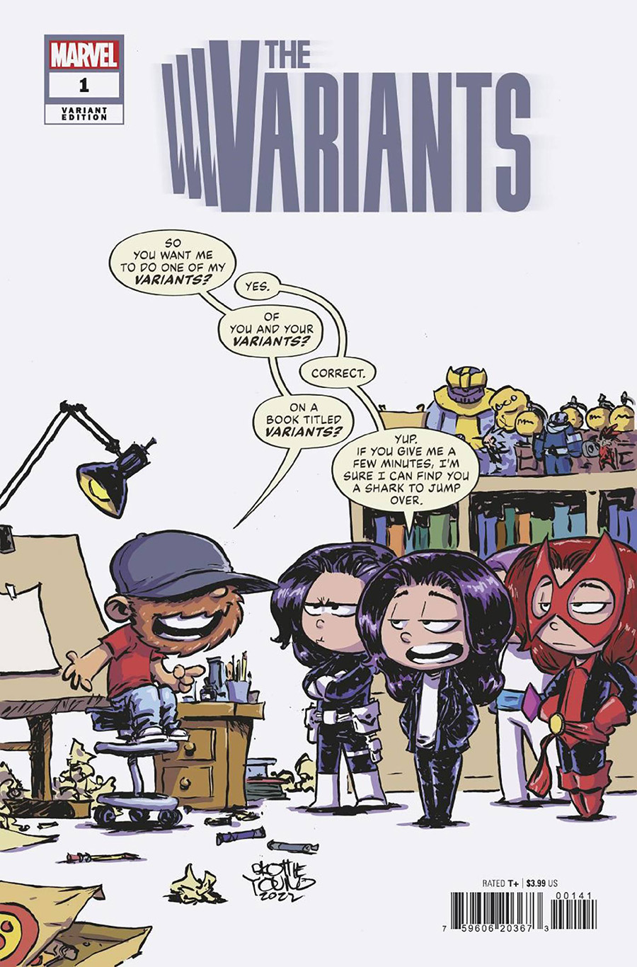 Variants #1 Cover C Variant Skottie Young Cover