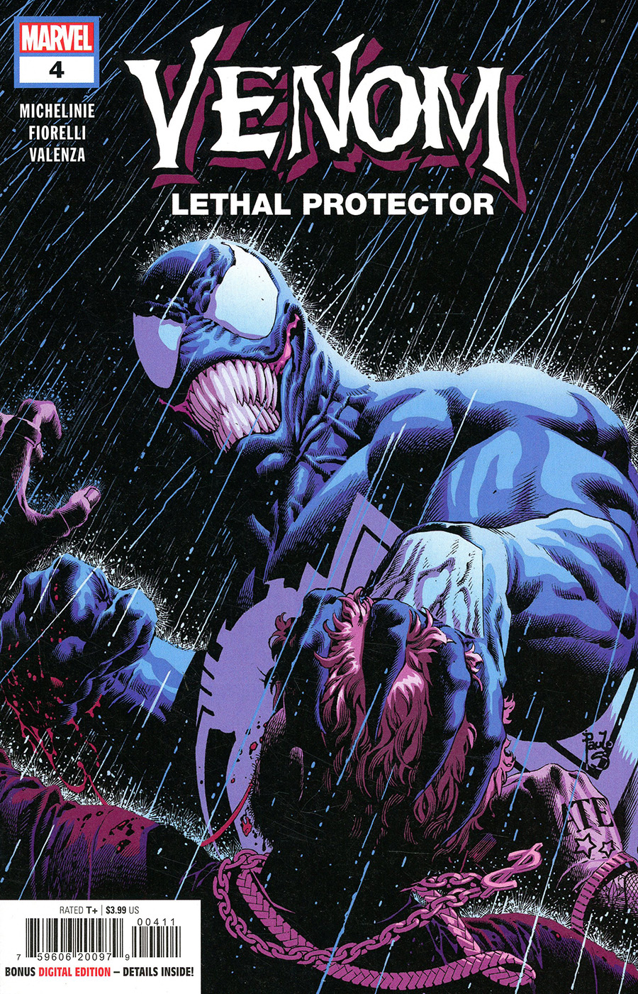 Venom Lethal Protector Vol 2 #4 Cover A Regular Paulo Siqueira Cover