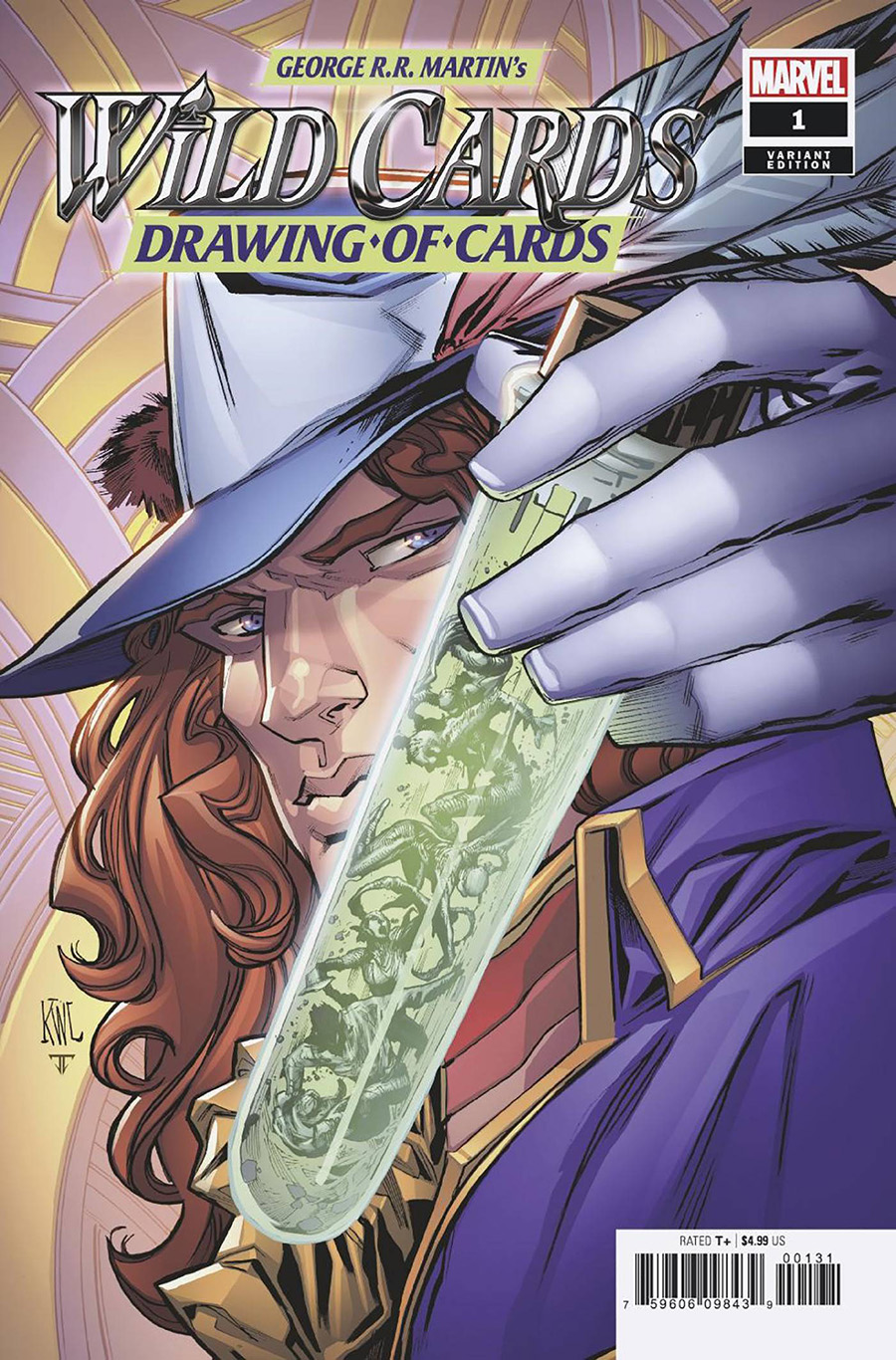 Wild Cards Drawing Of Cards #1 Cover C Variant Ken Lashley Cover