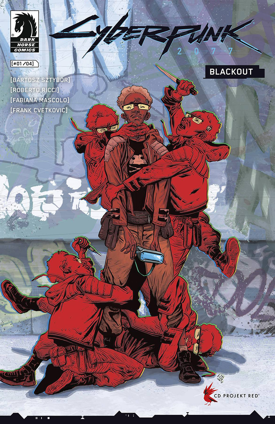 Cyberpunk 2077 Blackout #1 Cover B Variant Max Fiumara Cover