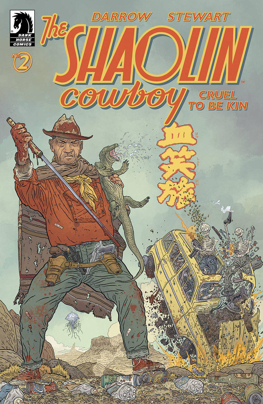 Shaolin Cowboy Cruel To Be Kin #2 Cover A Regular Geof Darrow Cover