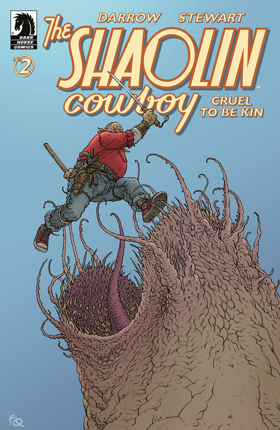 Shaolin Cowboy Cruel To Be Kin #2 Cover B Variant Frank Quitely Cover