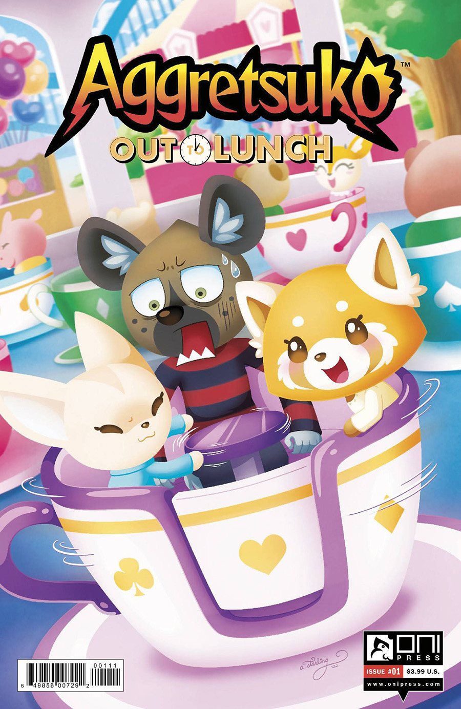 Aggretsuko Out To Lunch #1 Cover A Regular Abigail Starling Cover