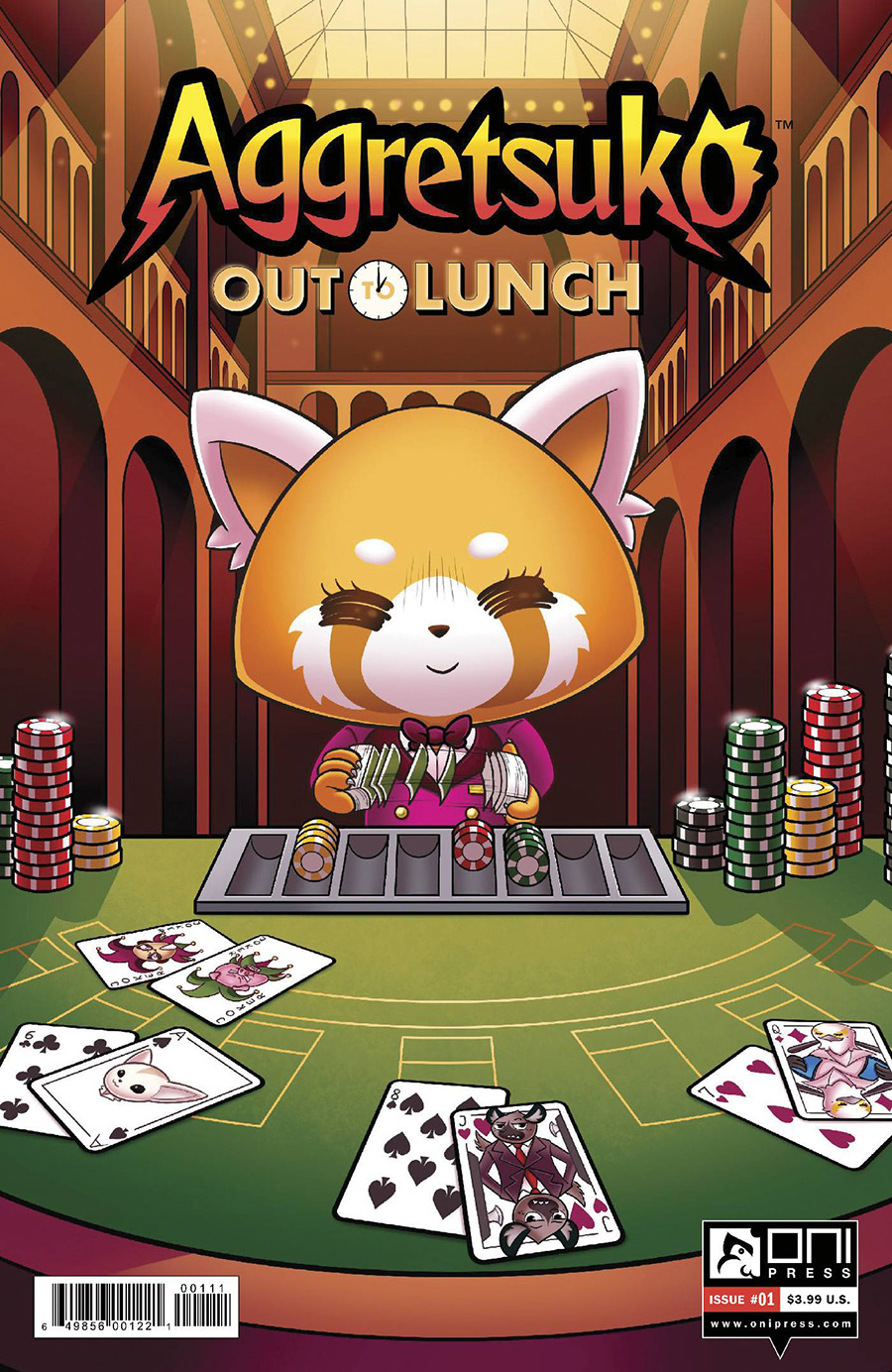 Aggretsuko Out To Lunch #1 Cover B Variant Suzi Blake Cover