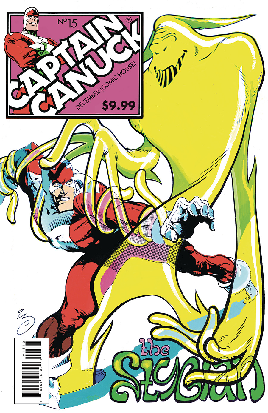 Captain Canuck #15 2nd Ptg