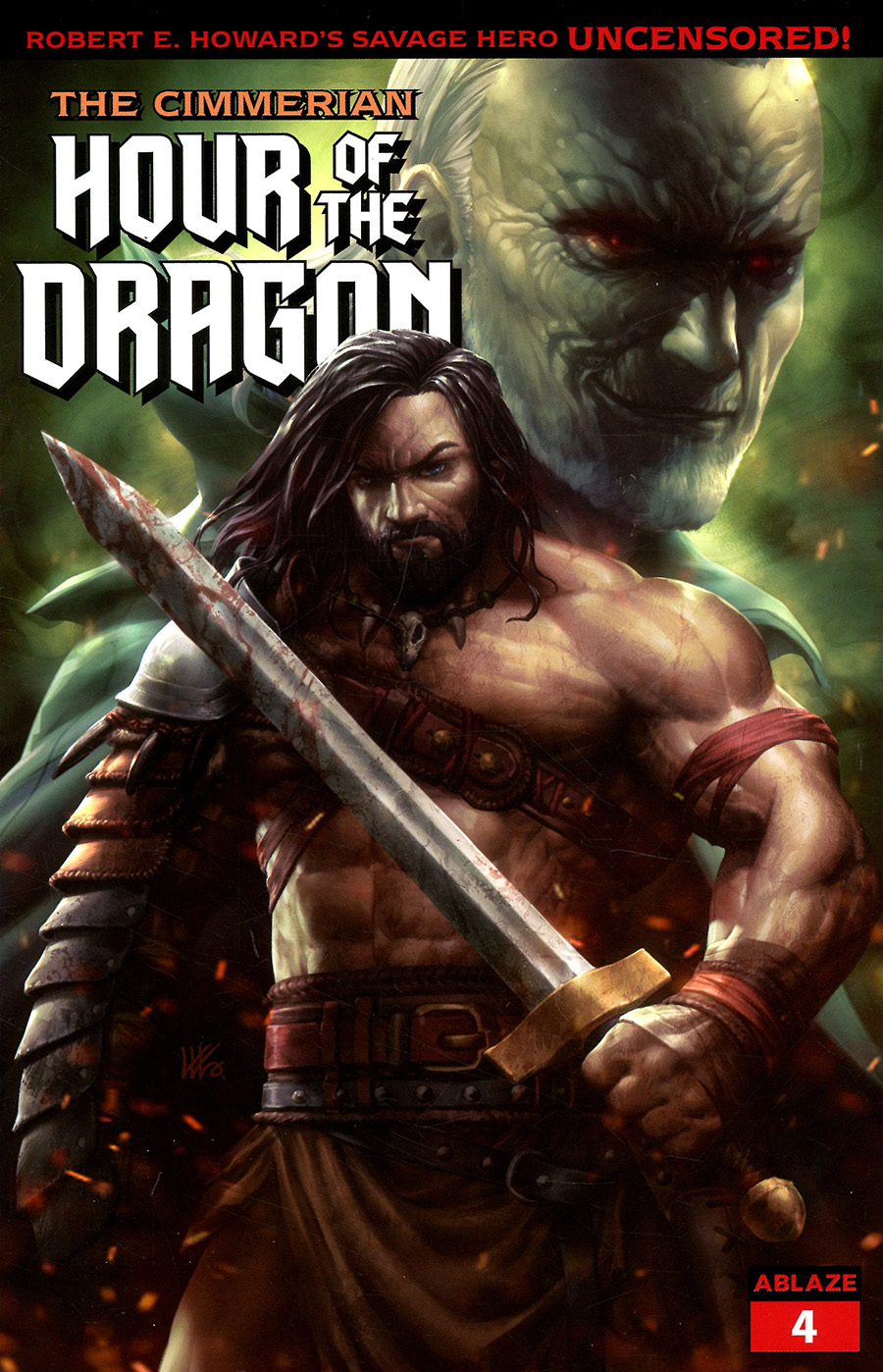 Cimmerian Hour Of The Dragon #4 Cover A Regular Kendrick Lim Cover