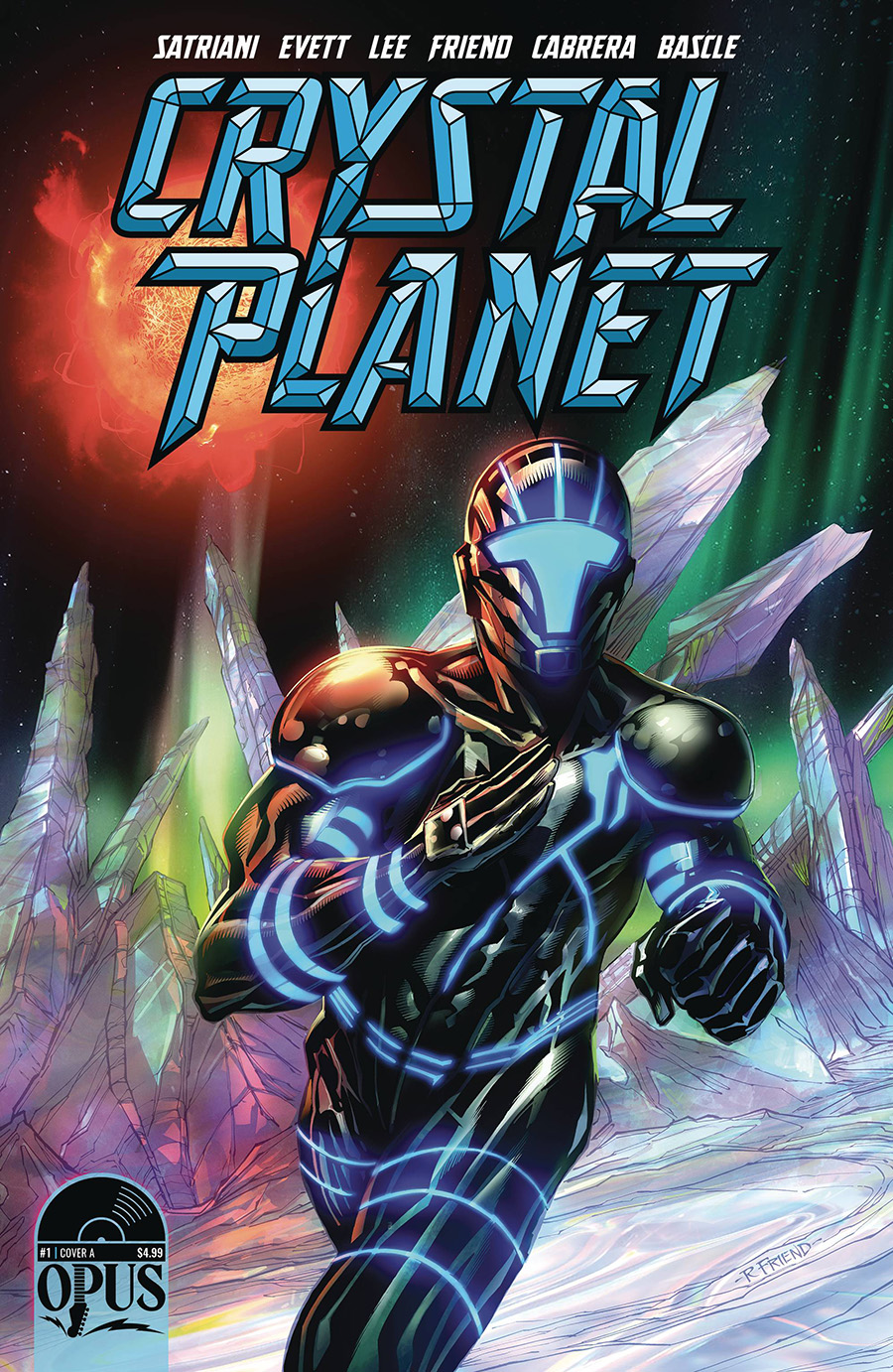 Crystal Planet #1 Cover A Regular Richard Friend Cover