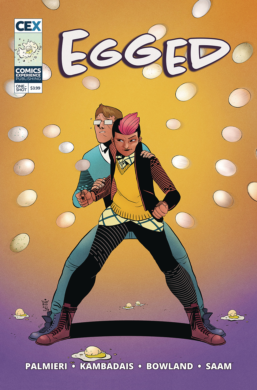 Egged #1 (One Shot) Cover B Variant George Kambadais Cover