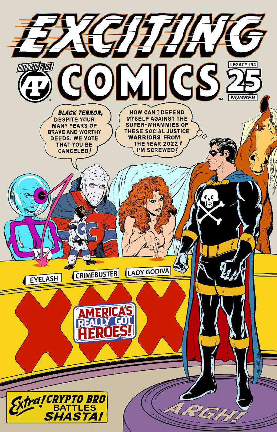 Exciting Comics Vol 2 #25 Cover B Variant Brian Denham Cover