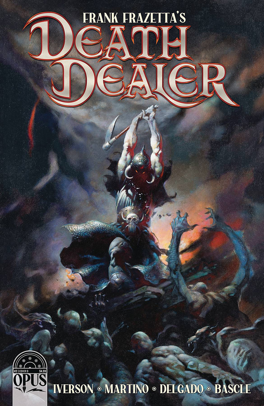 Frank Frazettas Death Dealer Vol 2 #2 Cover B Variant Frank Frazetta Cover