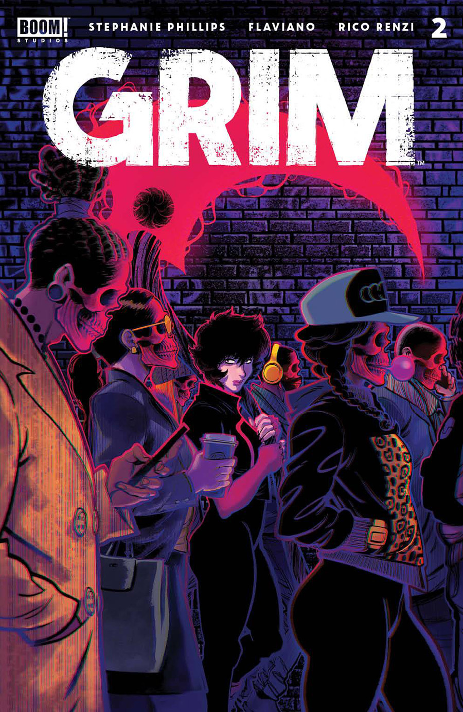 Grim #2 Cover A Regular Flaviano Cover (Limit 1 Per Customer)