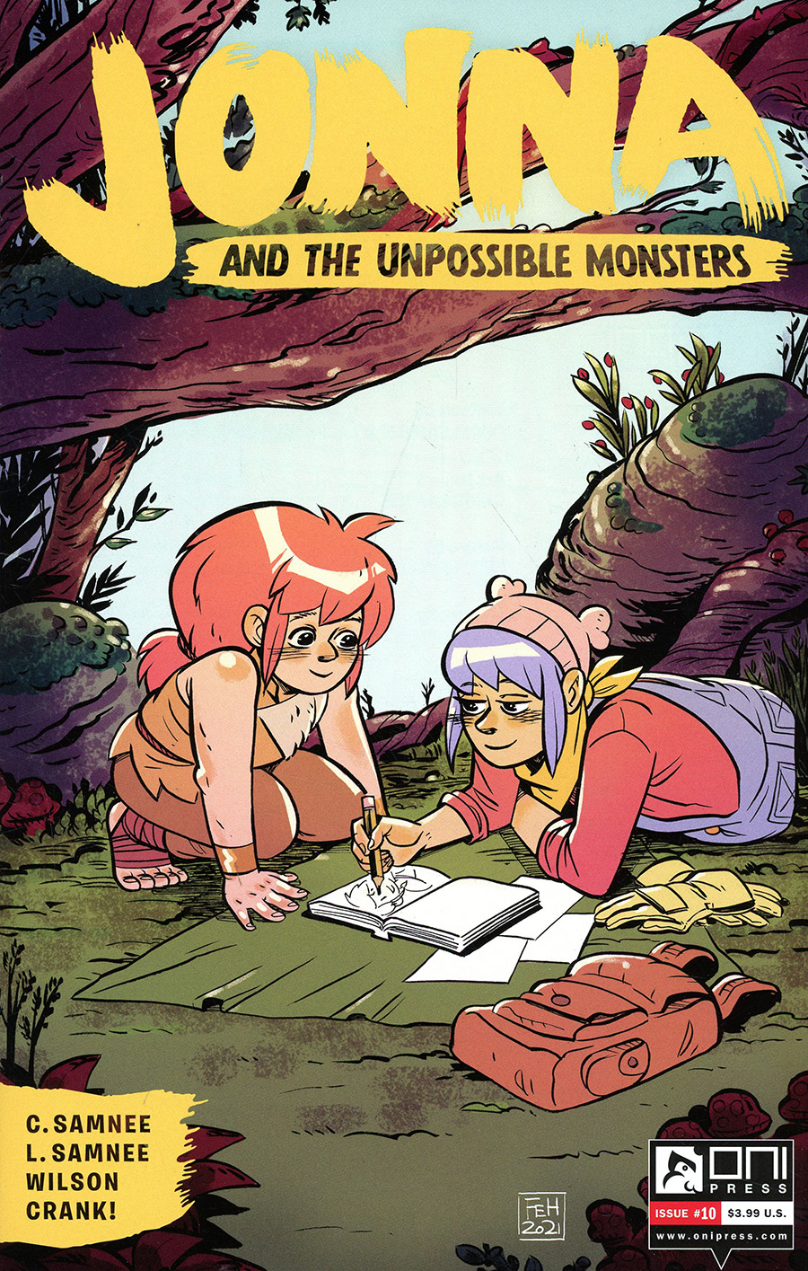Jonna And The Unpossible Monsters #10 Cover B Variant Faith Erin Hicks Cover