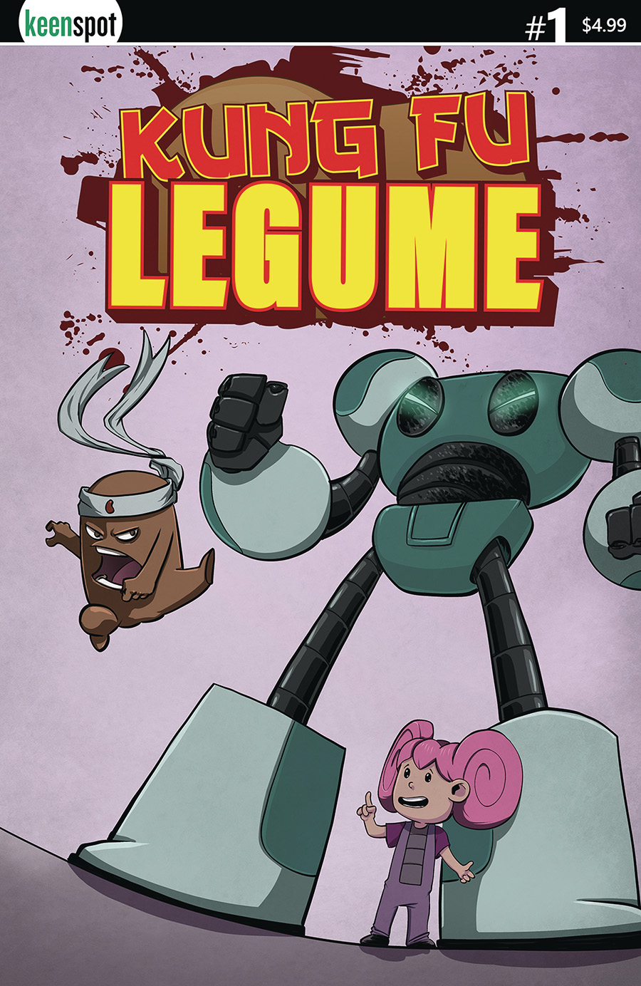 Kung Fu Legume #1 Cover A Regular Michael Adams Cover