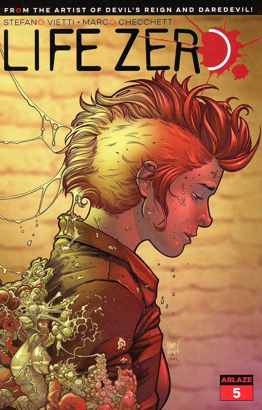 Life Zero #5 Cover C Variant Chris Johnson Cover