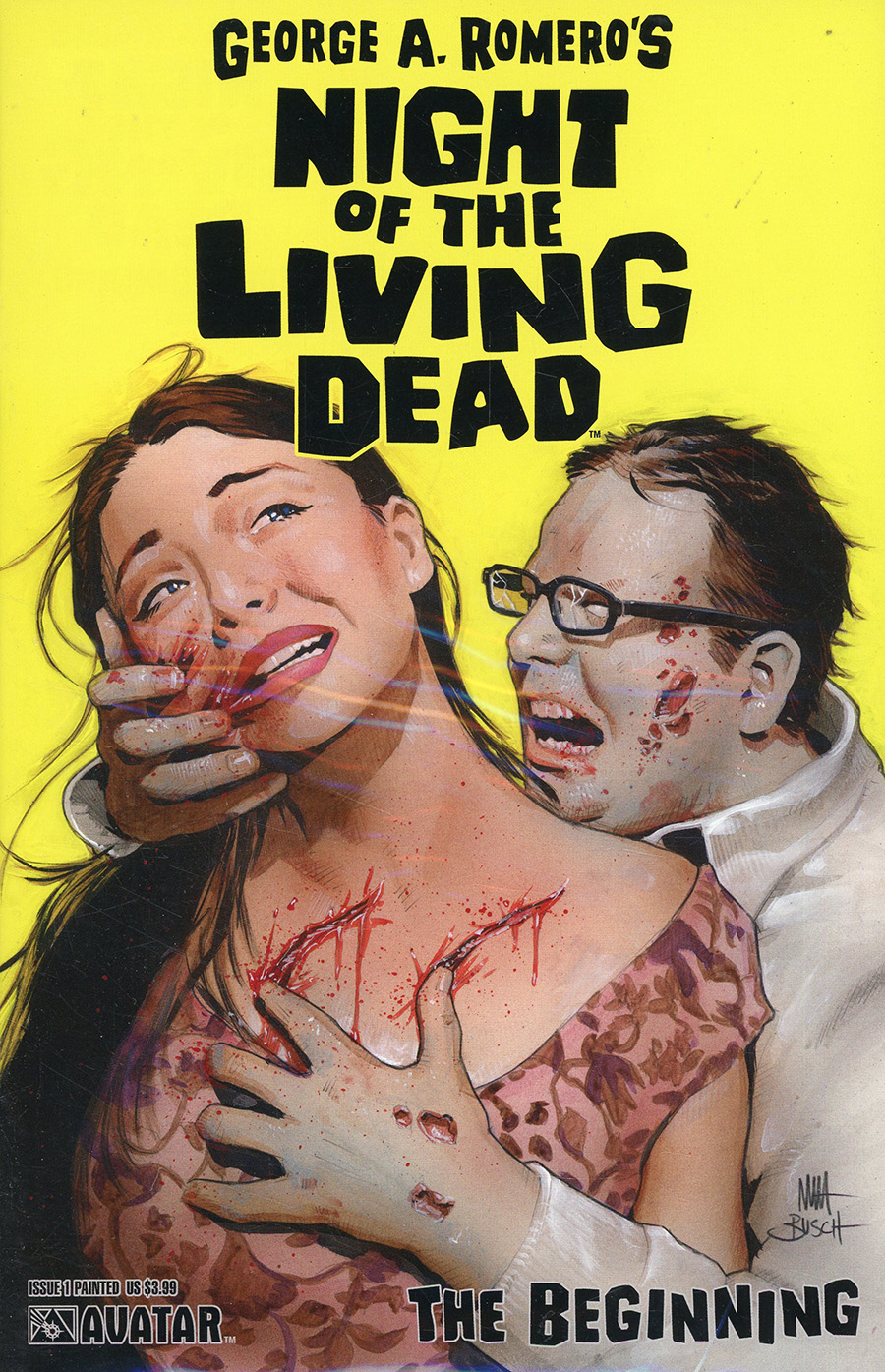 Night Of The Living Dead Painted Covers Bag Set A (5-Count)