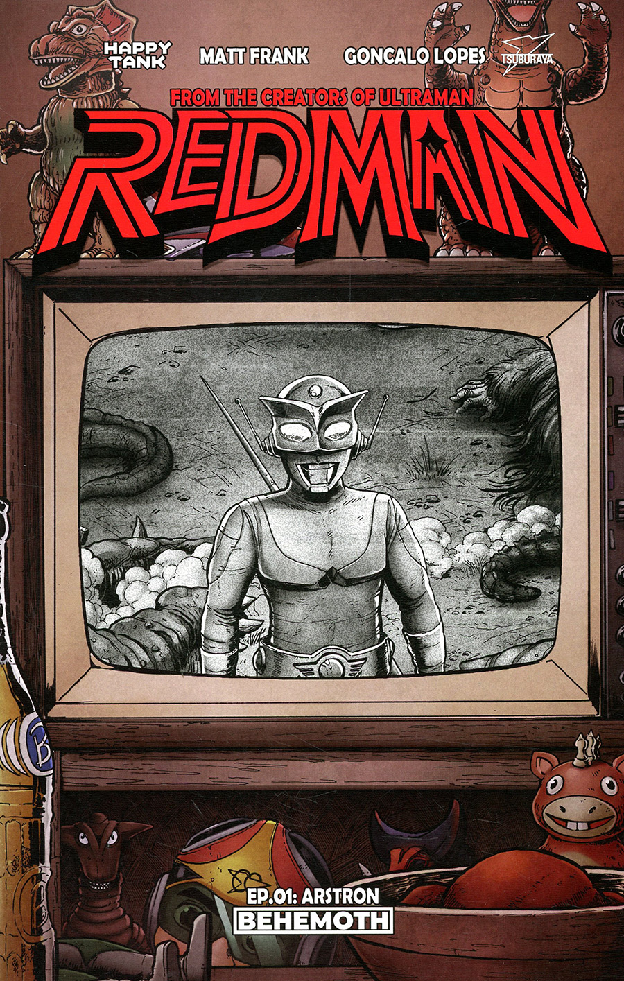 Redman #1 Cover D Variant Matt Frank Cover