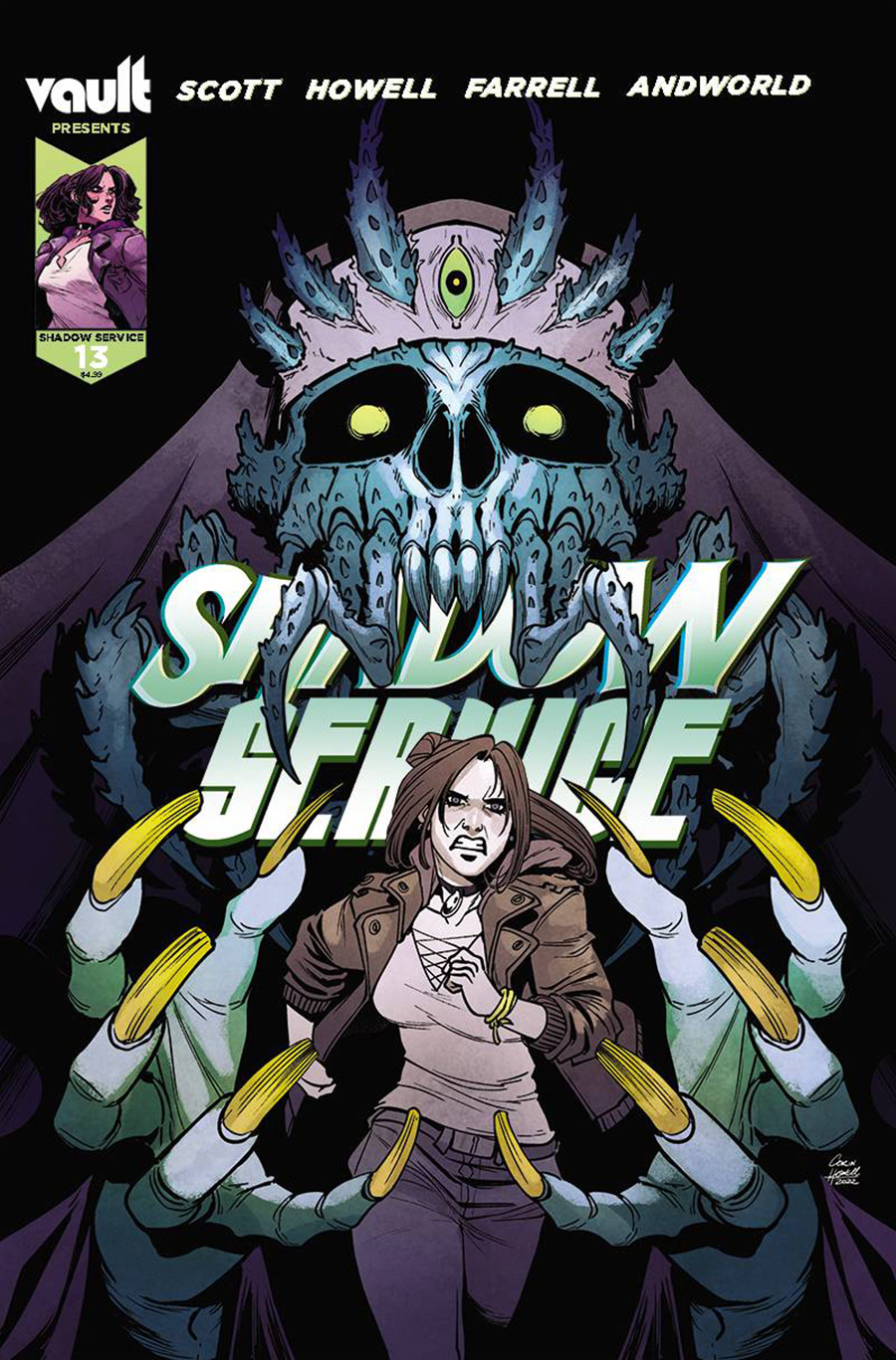 Shadow Service #13 Cover A Regular Corin Howell Cover