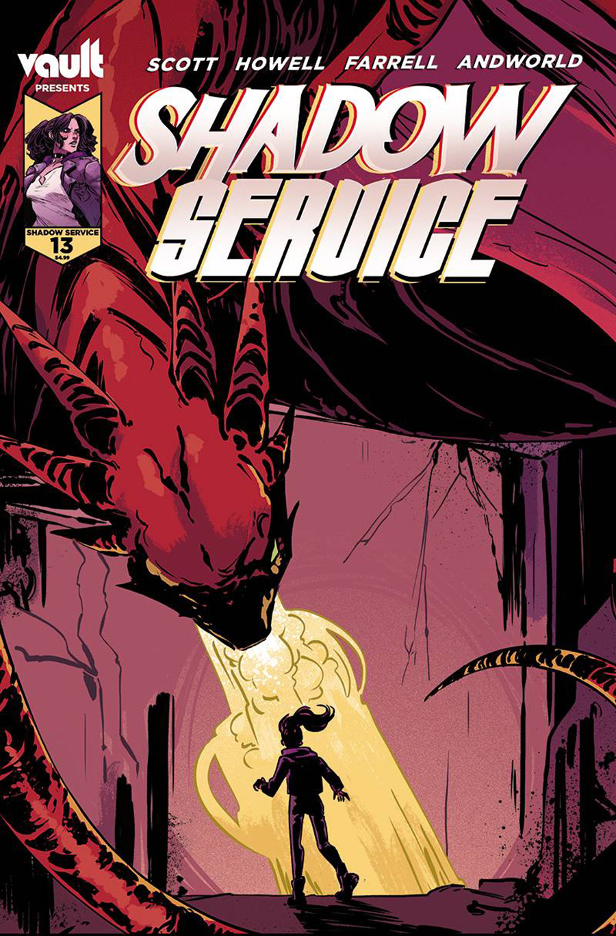 Shadow Service #13 Cover B Variant Rye Hickman Cover