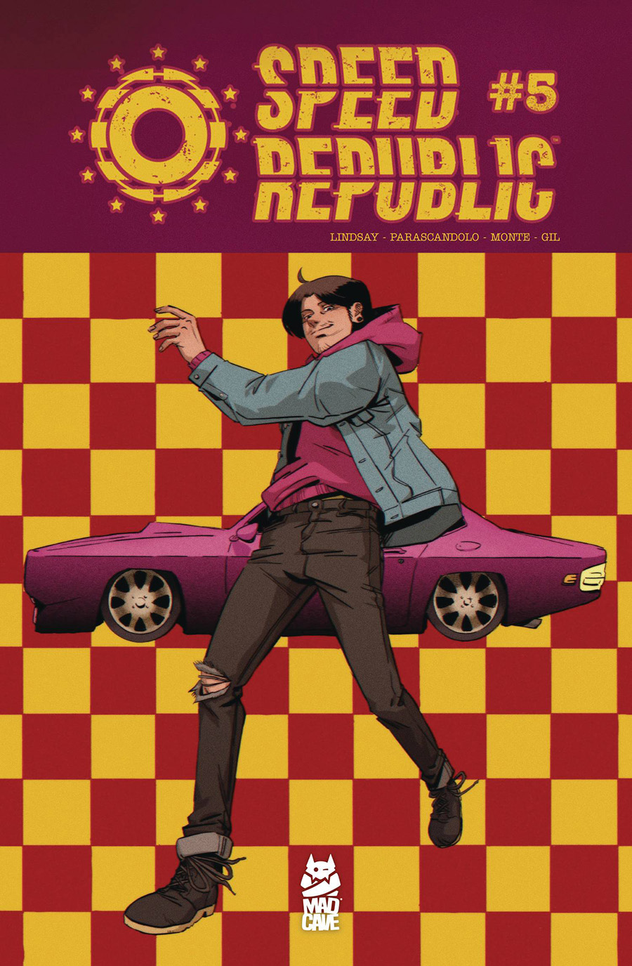 Speed Republic #5 Cover B Variant Fabian Lelay & Lisa Schroer Cover