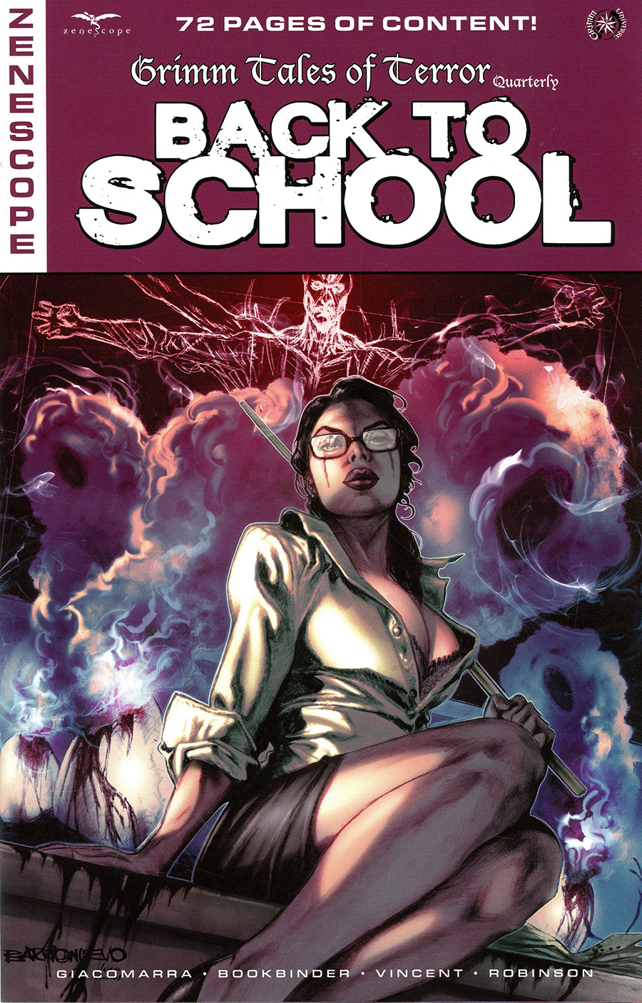 Grimm Fairy Tales Presents Grimm Tales Of Terror Quarterly #6 Back To School Cover A Al Barrionuevo