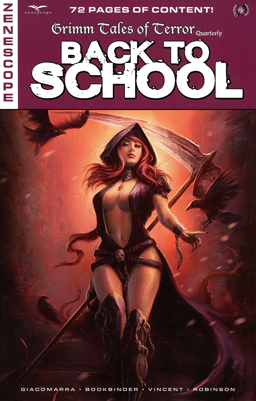 Grimm Fairy Tales Presents Grimm Tales Of Terror Quarterly #6 Back To School Cover C Pierluigi Abbondanza