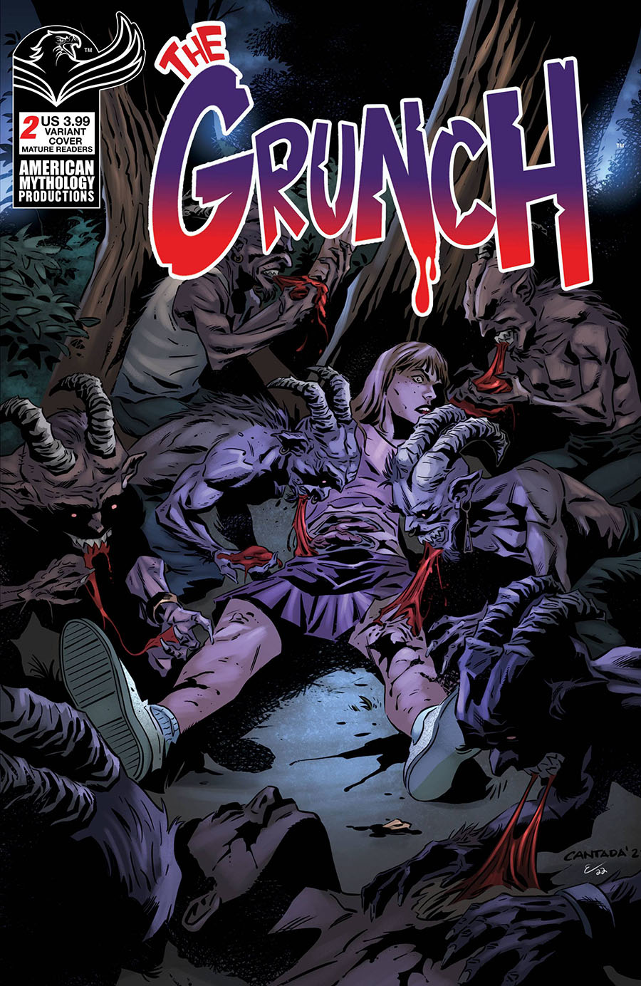 Grunch Welcome To The Brudderhood #2 Cover B Variant EV Cantada Cover