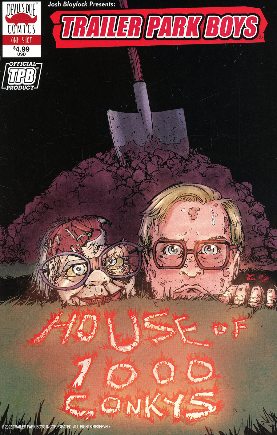 Trailer Park Boys House Of 1000 Conkys #1 (One Shot) Cover A Regular Daniel Leister Cover