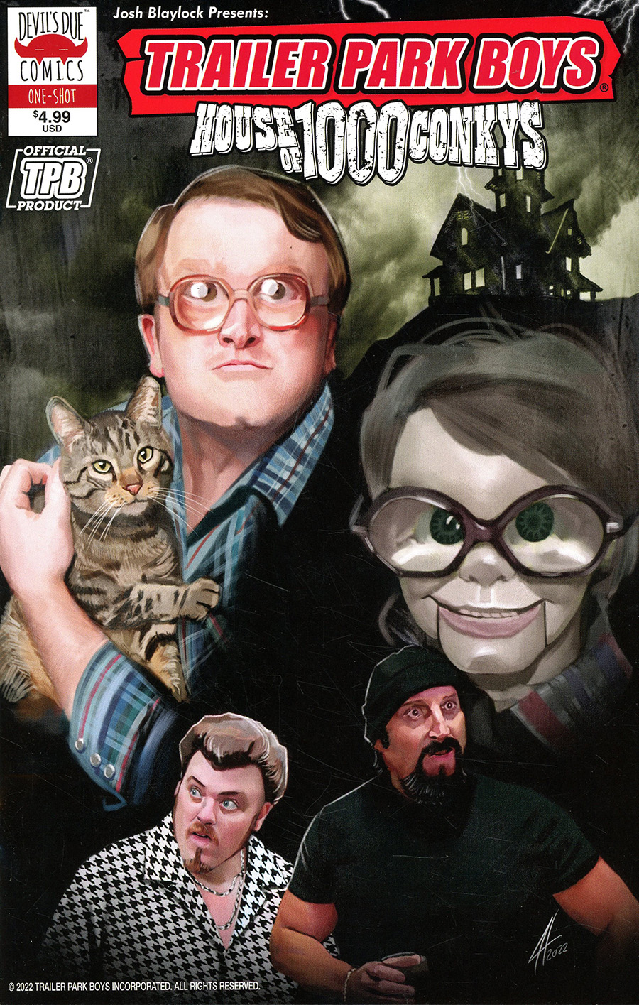 Trailer Park Boys House Of 1000 Conkys #1 (One Shot) Cover C Variant Joel H Herrera Cover