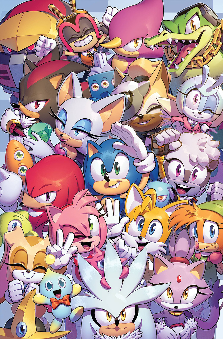 Sonic The Hedgehog Vol 3 #50 Cover B Variant Evan Stanley Cover