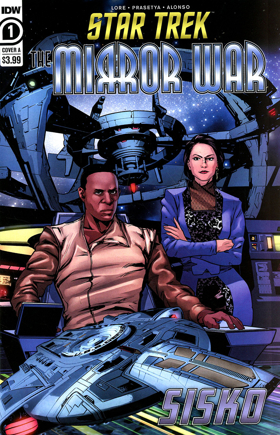 Star Trek The Mirror War Sisko #1 (One Shot) Cover A Regular Hendry Prasetya Cover